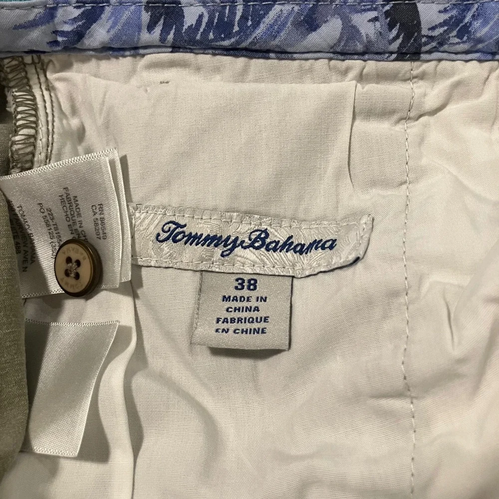 Tommy Bahama Boracay Chino Shorts Men's Size 38 Lot of 3 Flat Front Green Tan